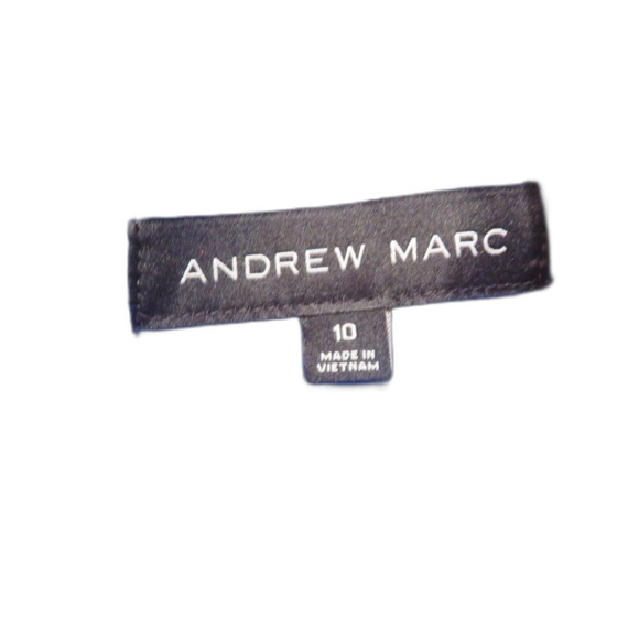 Andrew Marc Crewneck Sleeveless Flare Mini Dress Ruffles - Picture 5 of 6